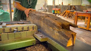 A Large Oval Table Made From Decades-Old Ship's Wood: Believe It Or Not, Come See For Yourself