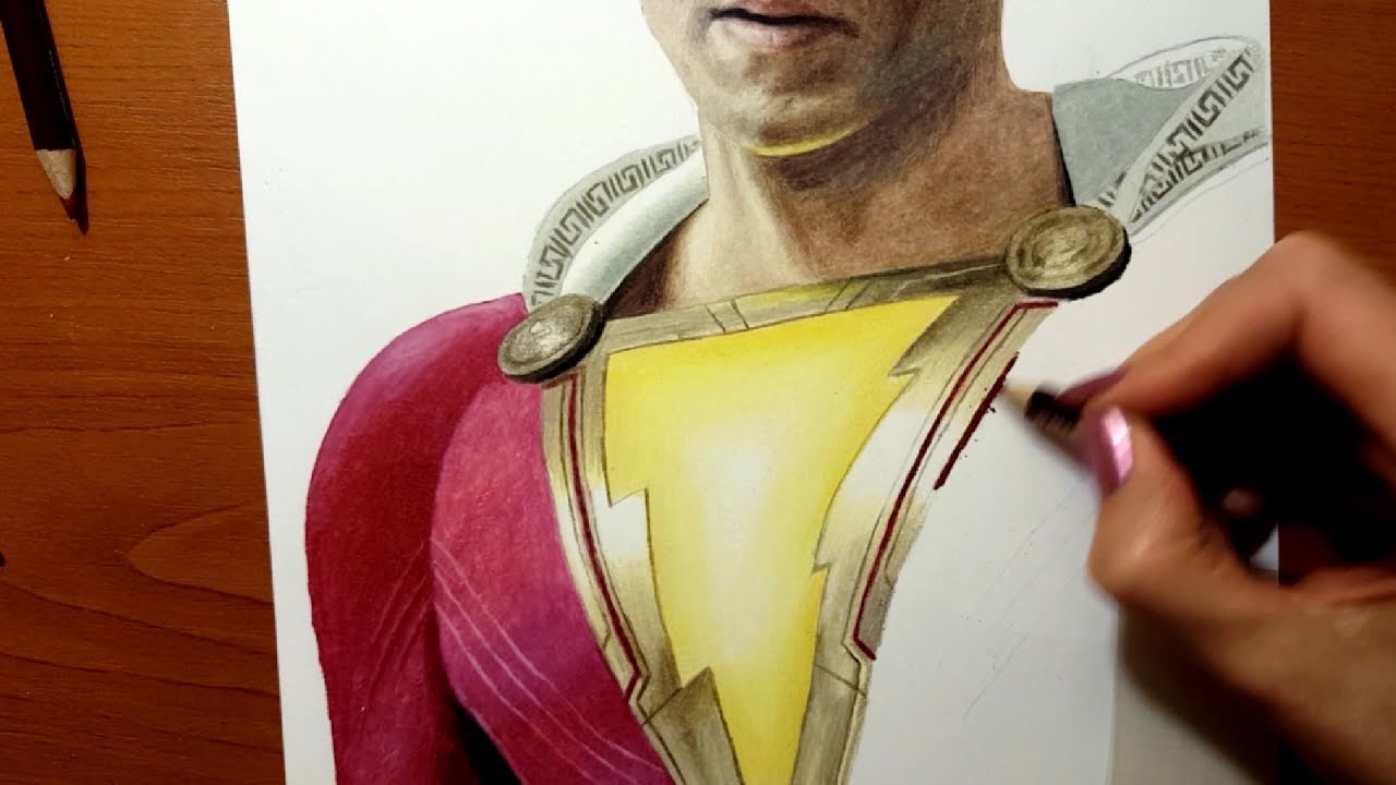 Drawing Shazam Jasmina Susak Youtube