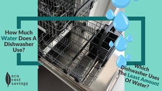 How Much Water Does A Dishwasher Use? Find out here.