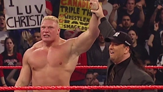 Brock Lesnar debuts: March 18, 2002