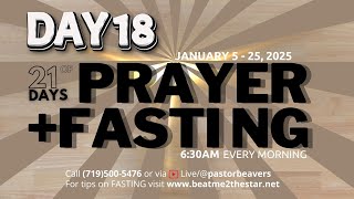 21 Days of Prayer and Fasting Day 18