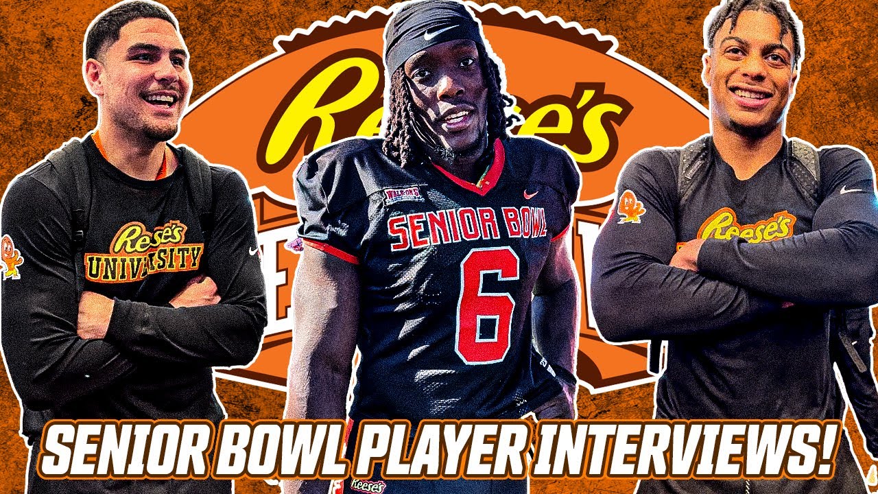 2024 SENIOR BOWL PLAYER INTERVIEWS - YouTube