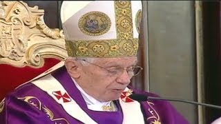 Pope Benedict XVI holds Mass in Havana