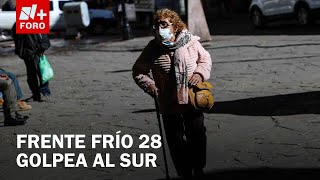 Frente frío número 28 causa lluvias, inundaciones y baja temperatura - Sábados de N+ FORO