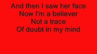 Smash Mouth - I'm a believer - Lyrics