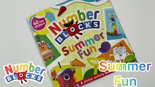 Numberblocks book ~ Summmer Fun ~ 1️⃣2️⃣3️⃣