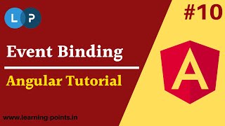 Angular Event Binding | Events in angular | Event Handling | Bind event with html element