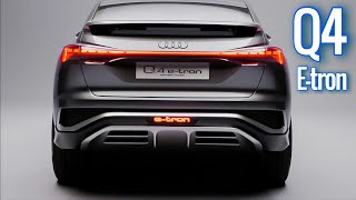 New Audi Q4 Sportback e-tron concept – Exterior & Interior