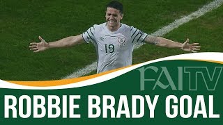 Ireland 1-0 Italy | Robbie Brady Goal
