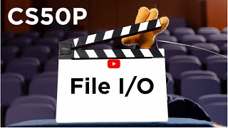 Harvard CS50P - Lecture 6: File I⧸O .