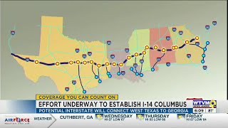 Efforts underway to establish I-14 in Columbus