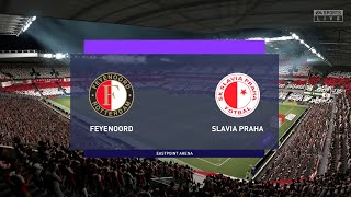 ⚽ Feyenoord vs Slavia Prague ⚽ | UEFA Europa Conference League (30/09/2021) | Fifa 21