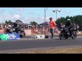 black thunder drag racing alan thoresen kawasaki zx14 violet thoresen 250 ninja