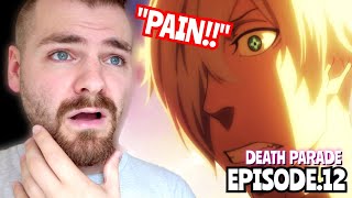 THE DARKEST ANIME ENDING?!!! | Death Parade - Episode 12 | ANIME REACTION!!