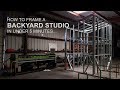 How to Frame a Backyard Studio or Tiny Home in under 5 minutes using Steel Framing