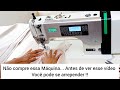 Máquina reta industrial eletrônica Zoje A8100 é BOA ??