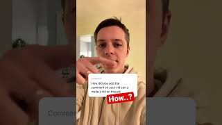 How to add a comment to YouTube shorts