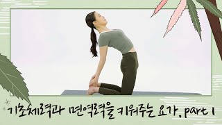 [하루요가 시즌2] 하보람의 리얼타임 하루요가 시즌2｜26회｜기초체력과 면역력을 키워주는 요가 Part 1