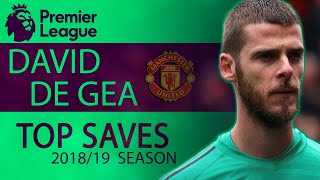David de Gea's top saves for Manchester United during 2018/19 Premier League season | NBC Sports