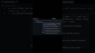 🔥 Python Palindrome Checker Fast & Easy Tutorial!