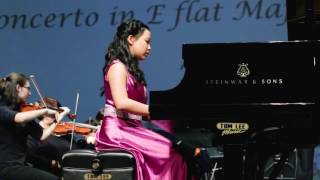 12 yr old Ellita Sang playing Mozart Concerto in E flat Major, K.271,1st mvt at Blossoming Harmonies