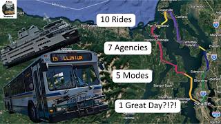 Circumnavigating Admiralty Inlet By Transit