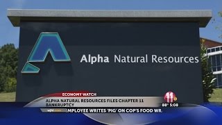 Alpha Natural Resources files Chapter 11 bankruptcy