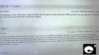 Craigslist Money Order Email Scam