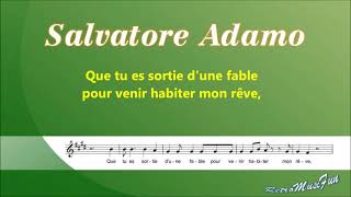 Salvatore Adamo - Mes mains sur tes hanches - Karaoke