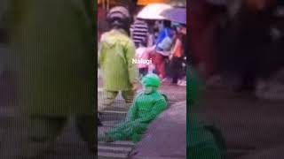 AY NAKU  KAWAWA LUGI c #greensoldier #shorts #sad #busker #mime #thatslife #funny #titonoelofficial