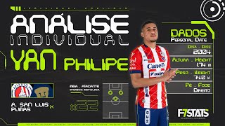 YAN PHILIPE - Análise Personalizada (Pumas vs Atlético San Luis)