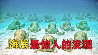 海底最惊人的发现，神秘生物竟会发出蓝光，科学家观察后疯狂逃离