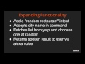 Calling AWS Lambda through Amazon Alexa