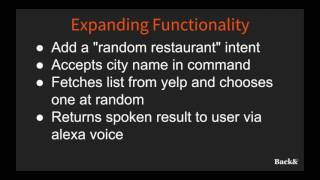 Calling AWS Lambda through Amazon Alexa