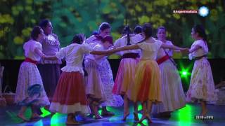 Argentina Baila - Cuadro femenino: Escenificación de la Vendimia