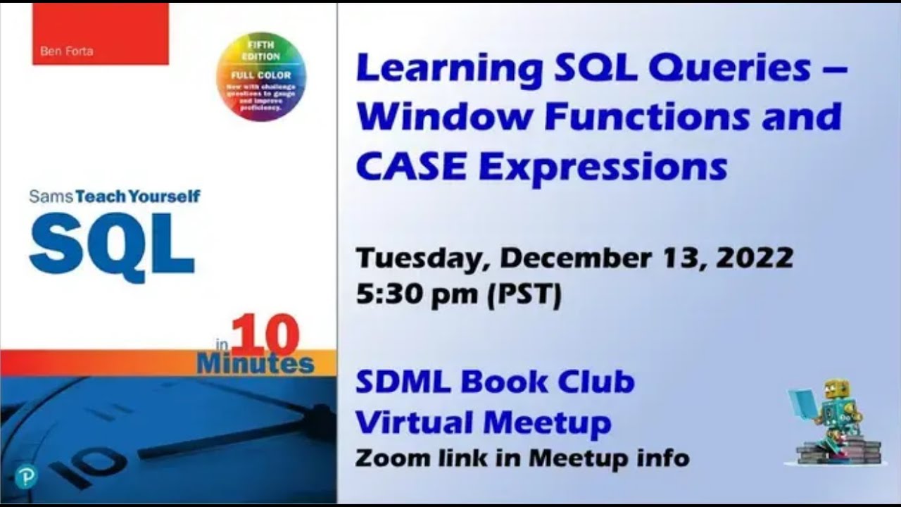 Learning SQL Queries - Window Functions And CASE Expressions - YouTube