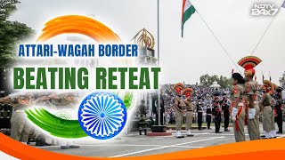 Wagah Border Parade | Attari-Wagah Border Beating Retreat Ceremony | Republic Day 2024
