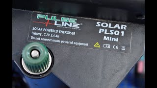 Repair of electric fence energiser - Pulse Line Solar PLS01 Mini