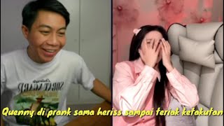 Quenny di prank sama heriss sampai teriak ketakutan