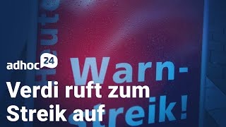 Verdi ruft zum Streik auf / Hustenlöser: Eltern müssen draufzahlen / Kassen loben Lauterbach