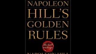 NAPOLEON HILL-10 GOLDEN RULES-Video 1-Definiteness of Purpose