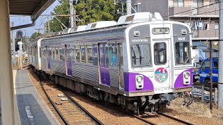 【菖蒲】豊橋鉄道渥美線1800系1805F高師駅構内入換②(2024/2/2)