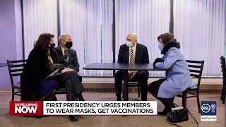 First Presidency Urges Church Members To Wear Masks, Get Vaccinated