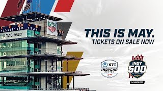 This is May. 103rd Running of the Indianapolis 500 presented by Gainbridge