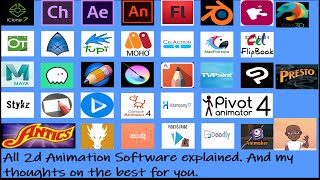 2d Animation Software review| Paid& Free| The Best for YouTube and Freelancing