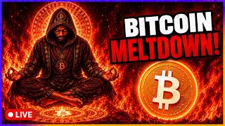 Bitcoin Meltdown! Live Trading The Crash