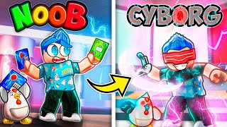 The *EASIEST* Way To Get *CYBORG RACE* In Blox Fruits Roblox !! How To CHANGE RACE In Blox Fruits