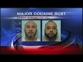 2.5 kilos of cocaine seized, 2 men arrested