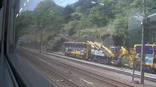 【東海道本線】211系普通列車右側車窓 熱海～島田 5 May 2017