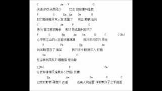 周杰伦 《红尘客栈》 chords 吉他谱